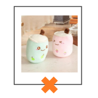 Limited Edition Bubble Tea knuffel mint